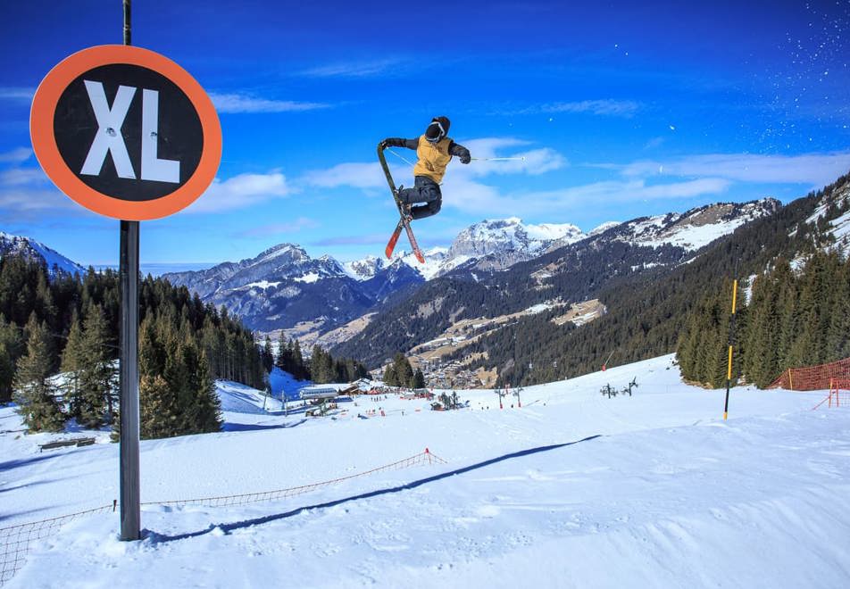 Chatel snowpark