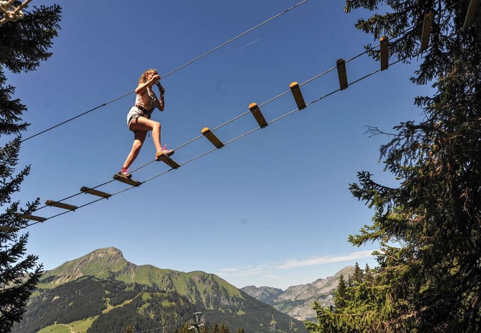 Chatel high ropes