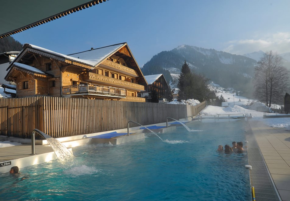 Chatel outdoor pool