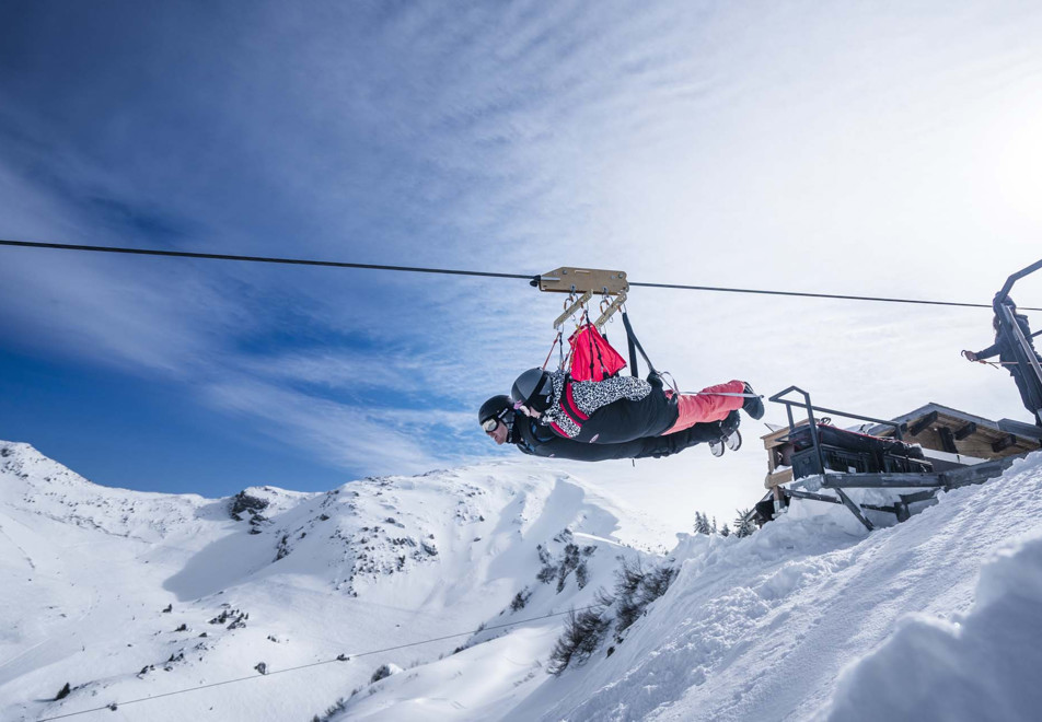 Chatel zip line Fantasticable duo