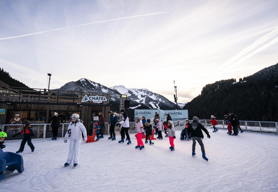 Chatel ice rink