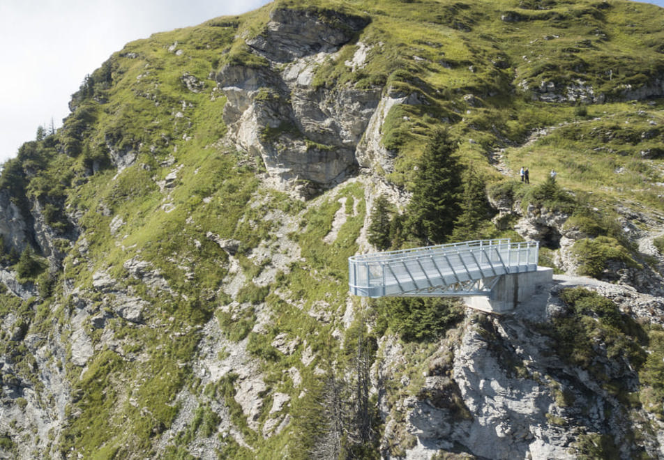 Morzine walkway