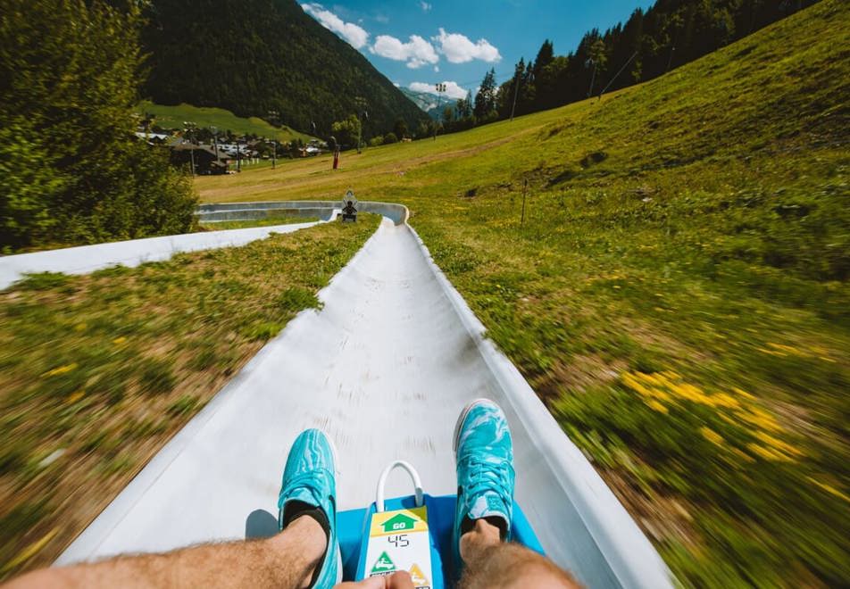 Morzine sledging