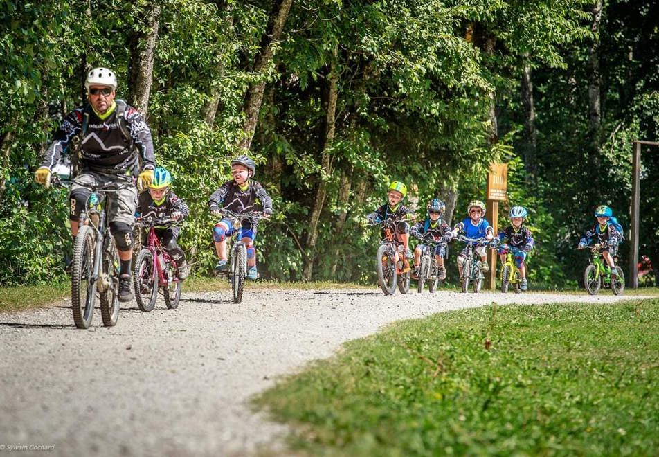 Morzine mountain biking kids school