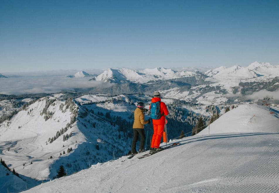 Morzine mountain views