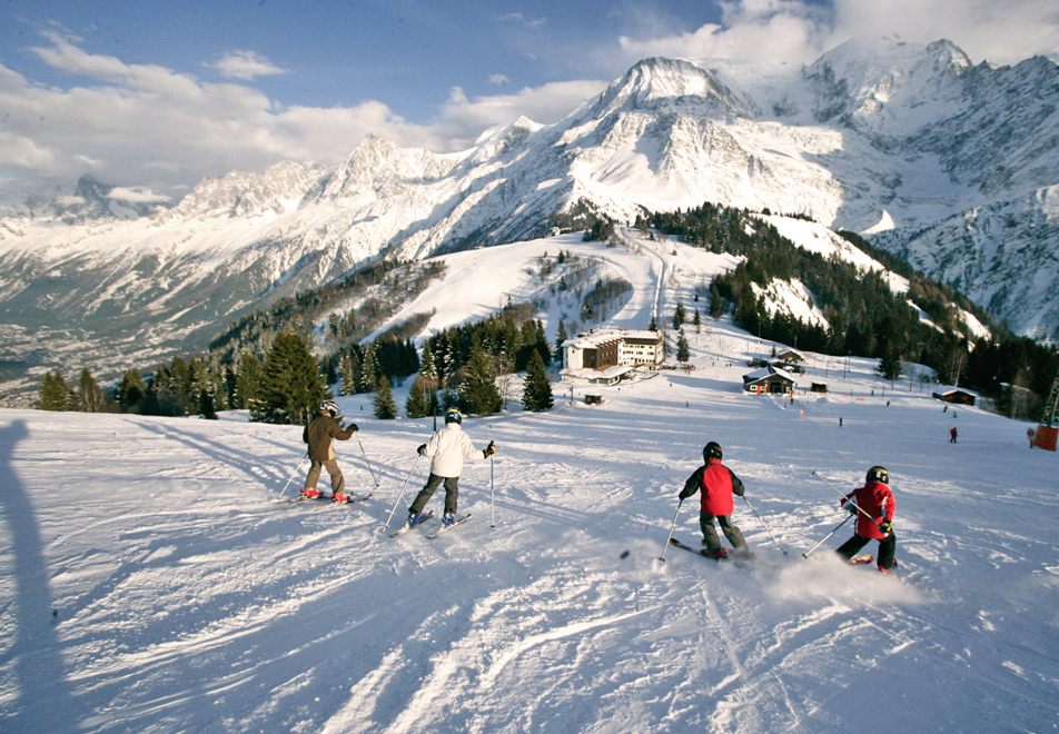 Skiing in Les Houches