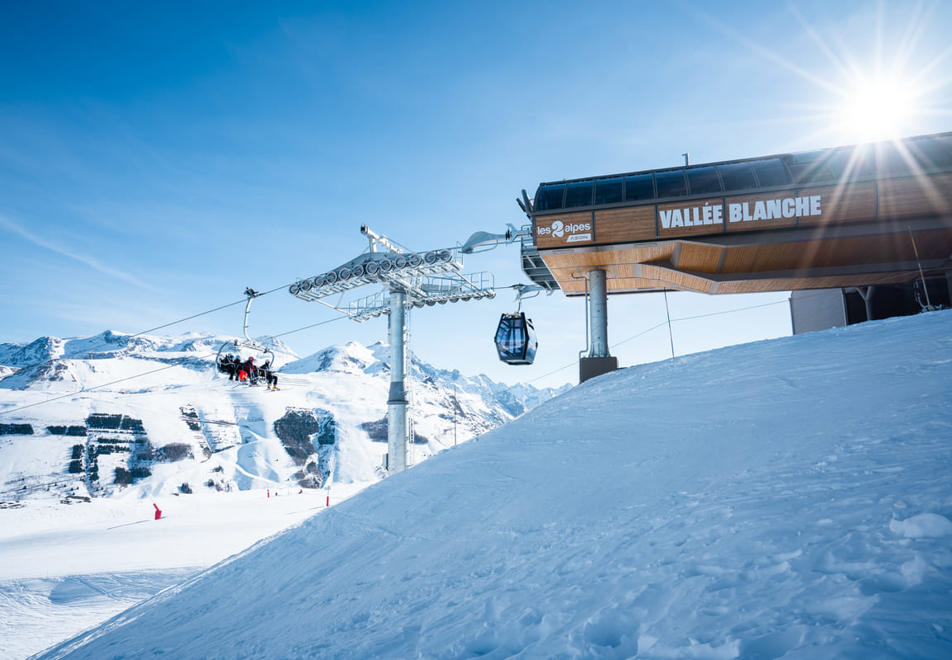 Les Deux Alpes ski resort - Vallée Blanche (©Pyrène Duffau)