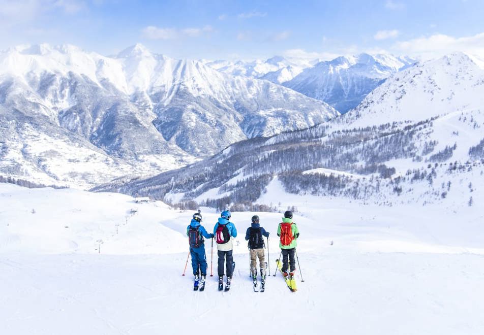 Serre Chevalier ski slopes (©Luka Leroy)