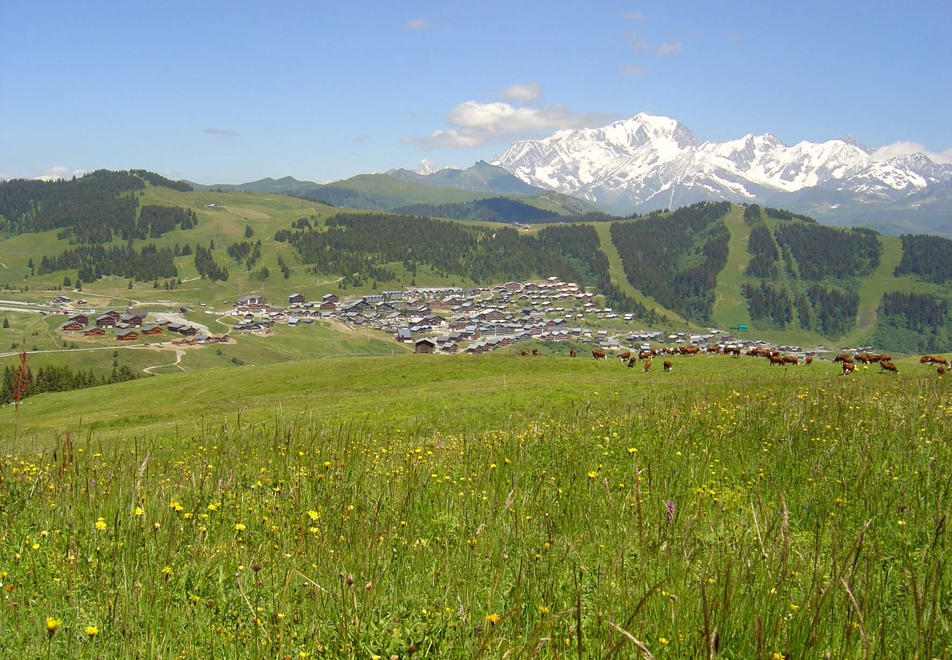 Les Saisies in summer