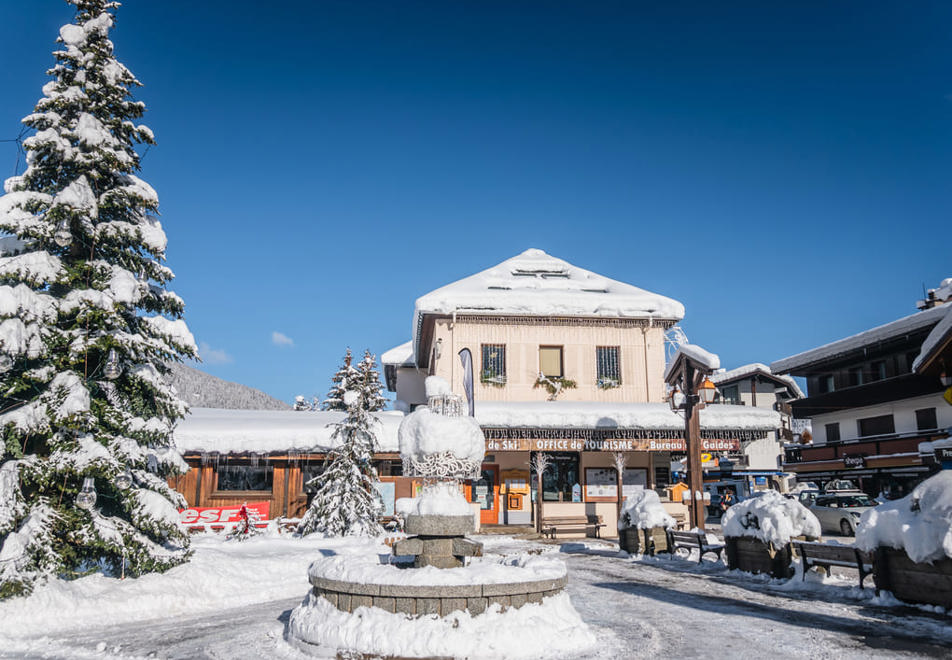 Les Contamines village