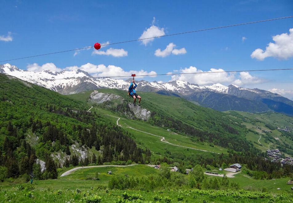 Valmorel zipline