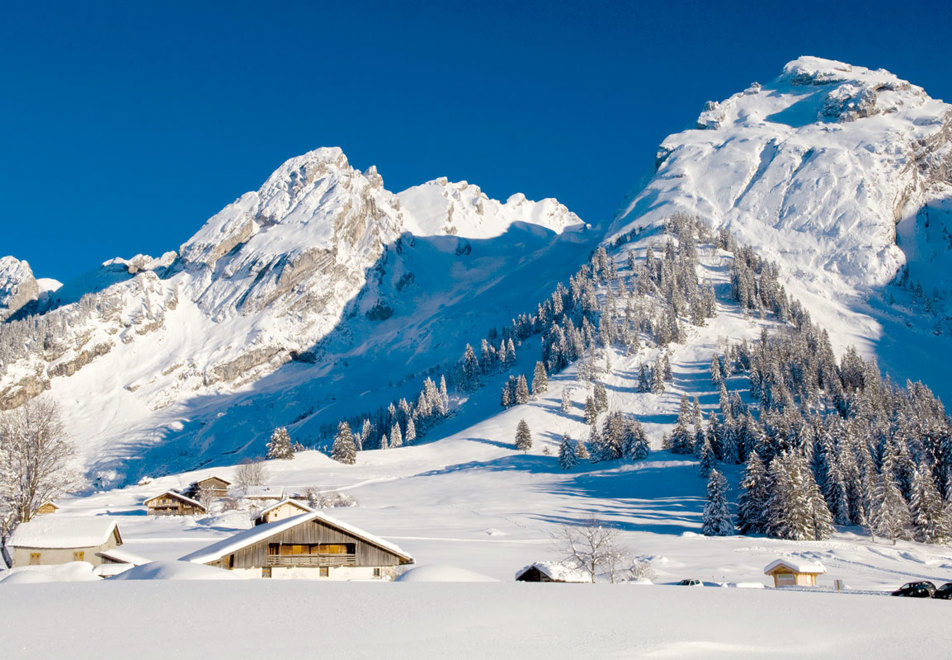 La Clusaz mountains