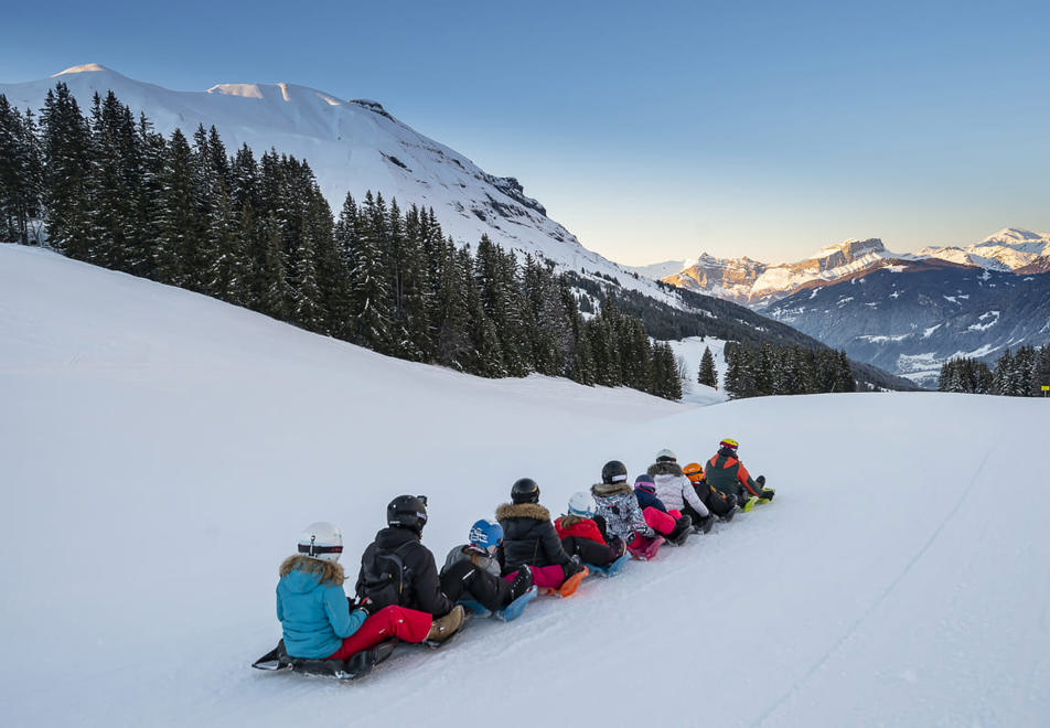 Les Contamines snakeglisse