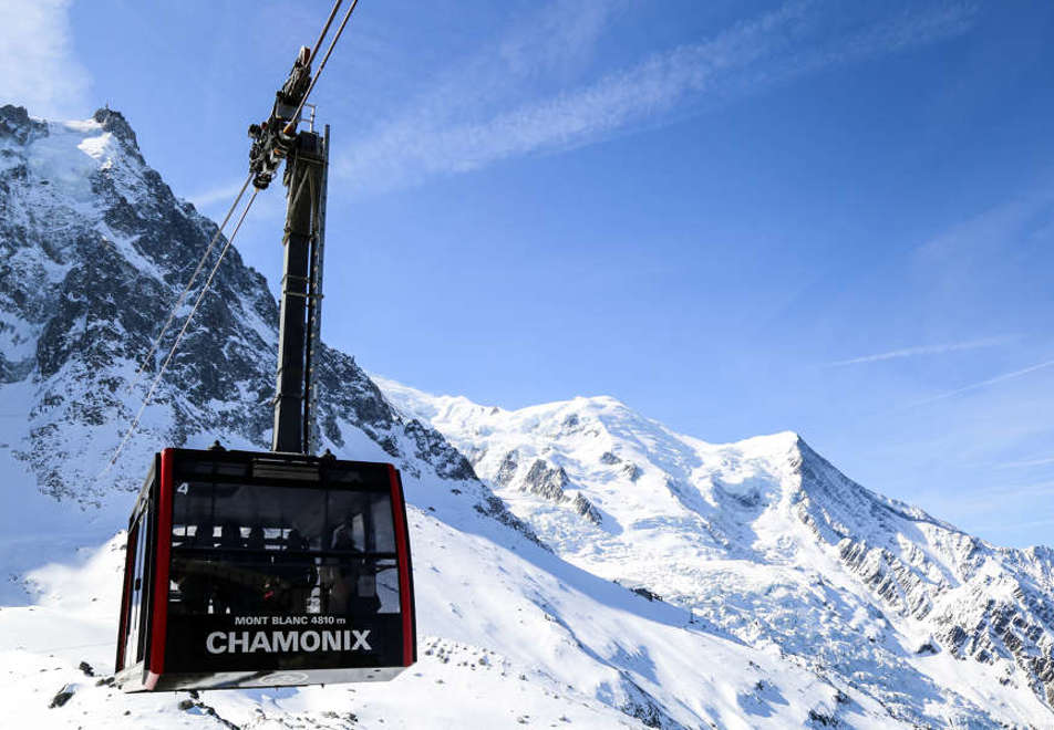 Chamonix gondola