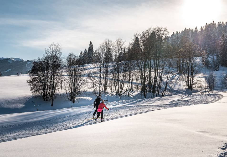 Combloux nordic skiing (©MarineMartin)