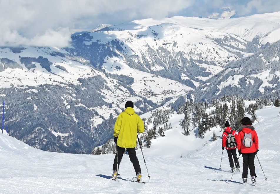 Areches-Beaufort ski slopes