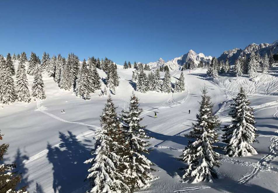 Les Houches ski runs