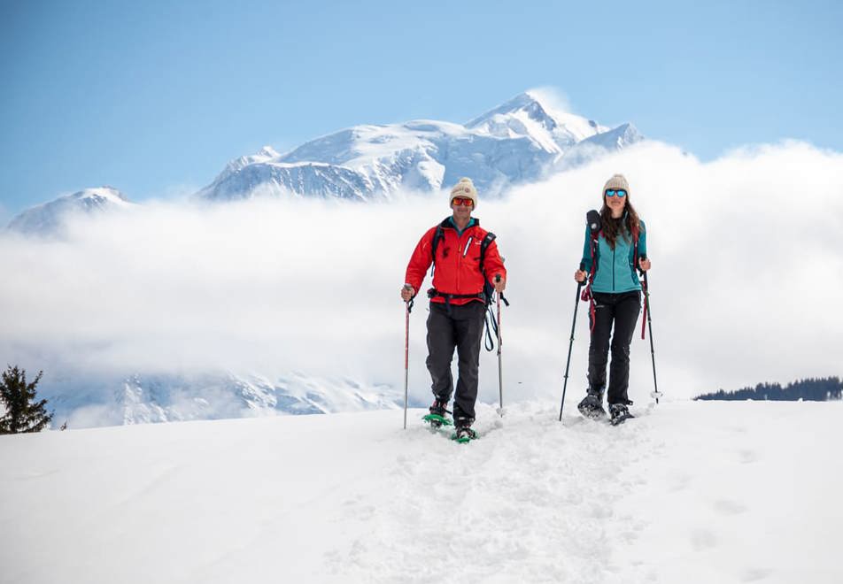 Combloux snowshoeing (©MarineMartin)