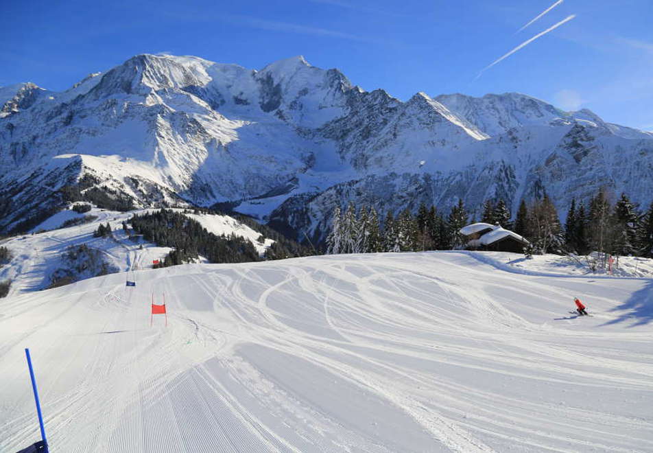 Les Houches ski runs