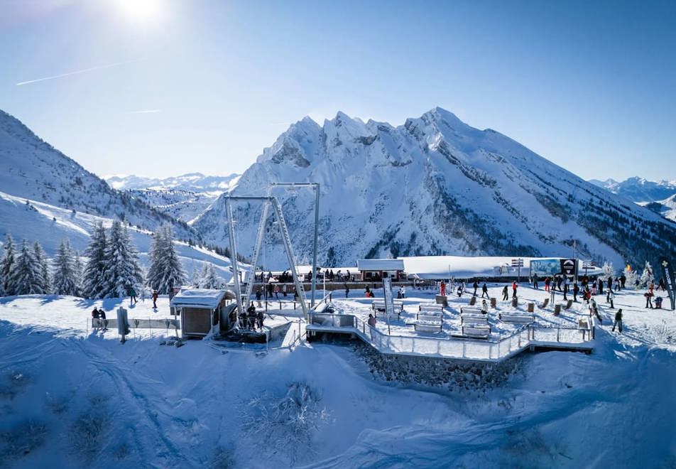 La Bascule Swing in La Clusaz