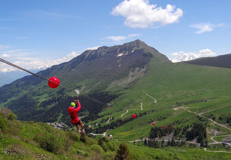 Valmorel zipline