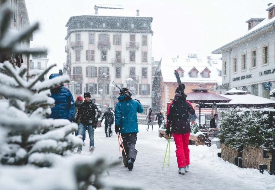 Chamonix town centre