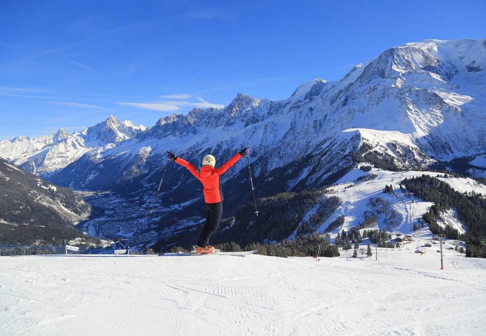 Les Houches ski slopes