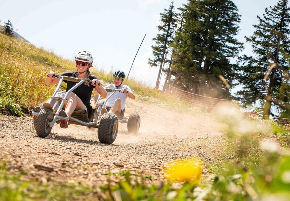 Mountain karting at Villard de Lans