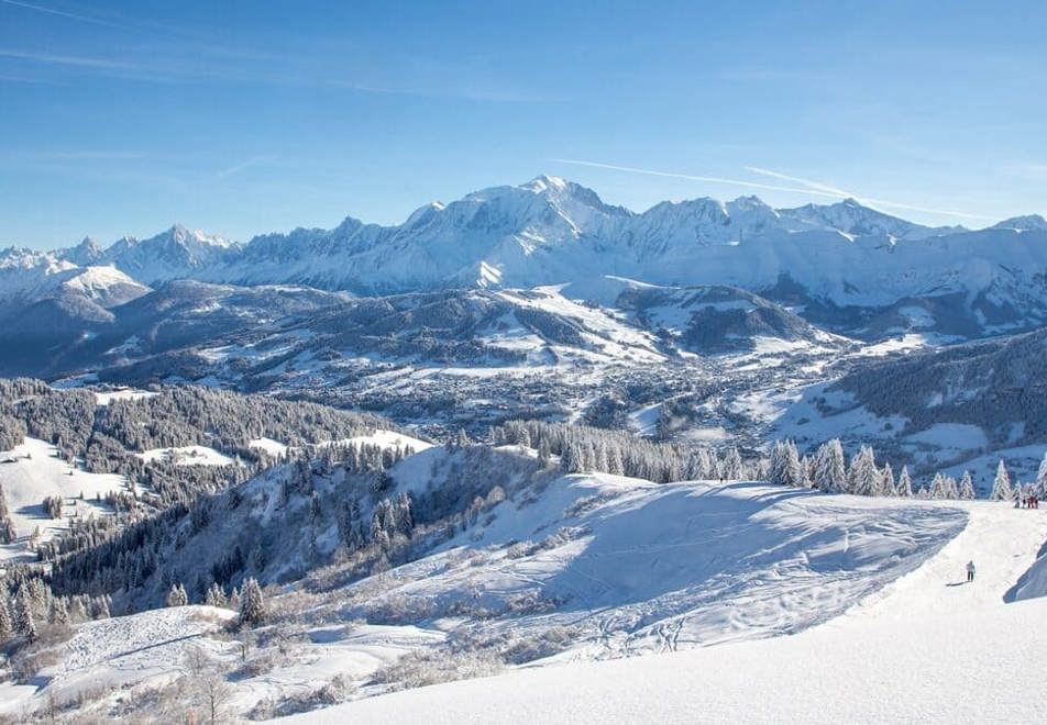 Combloux ski area (©Rickards)