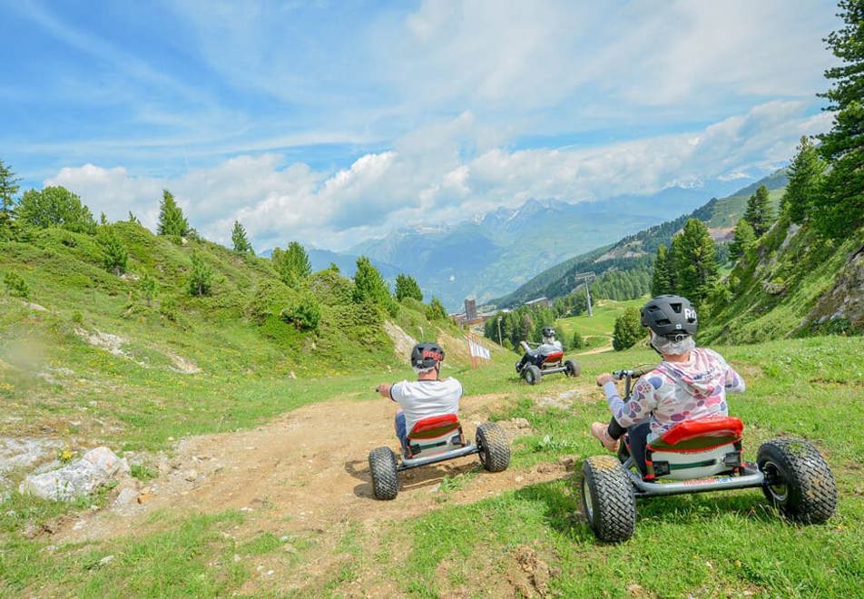 La Plagne mountain karts