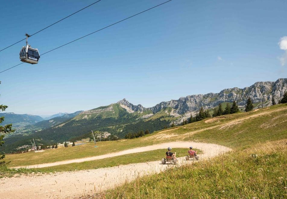 Mountain karting at Villard de Lans