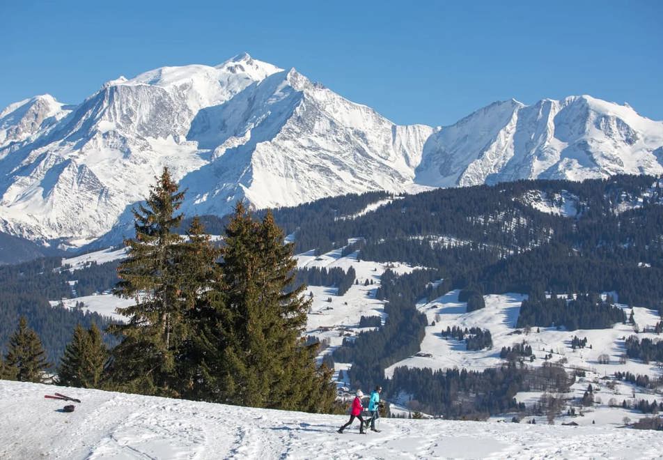 Combloux ski slopes