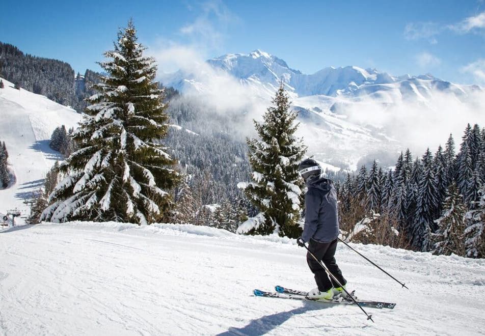 Combloux ski area (©Rickards)