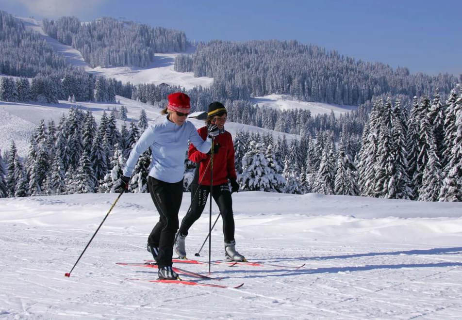 Combloux nordic skiing