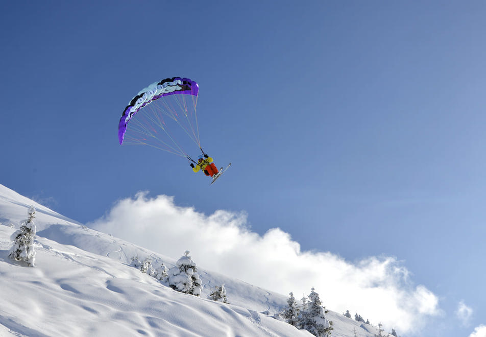 La Clusaz speedriding (©DavidMachet)