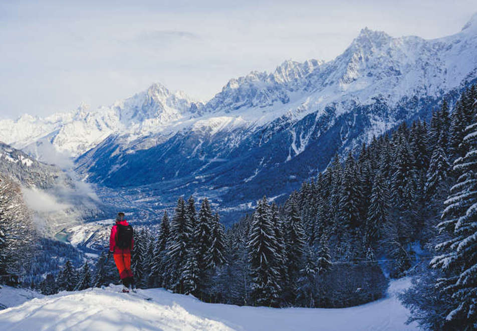 Les Houches ski touring