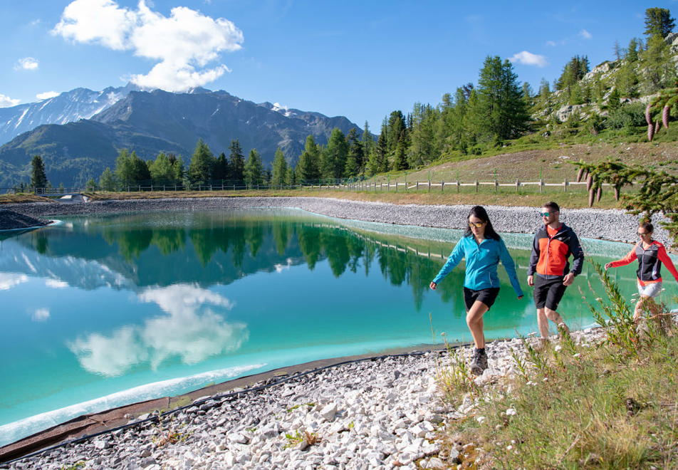 La Plagne lake