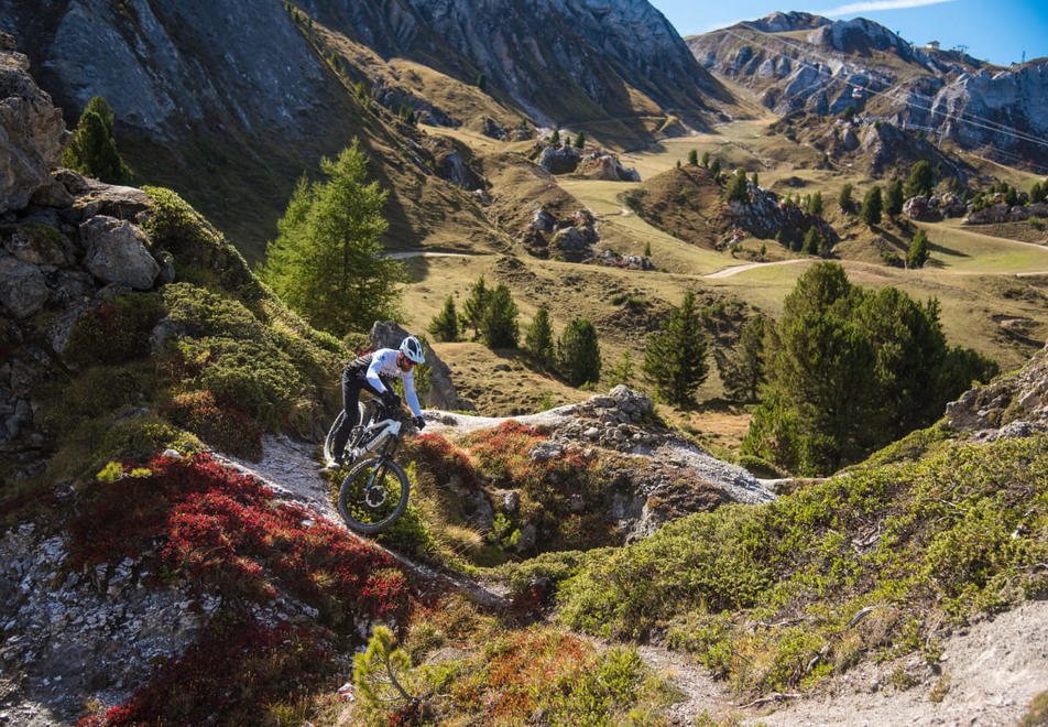 La Plagne mountain biking