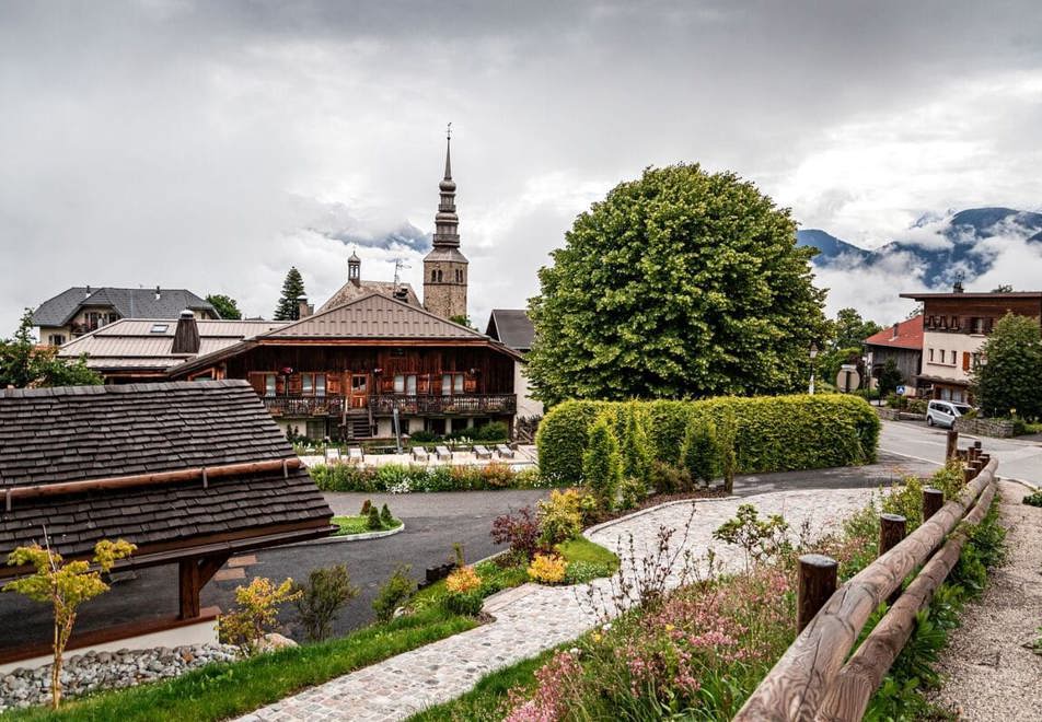 Combloux village (©MarineMartin)