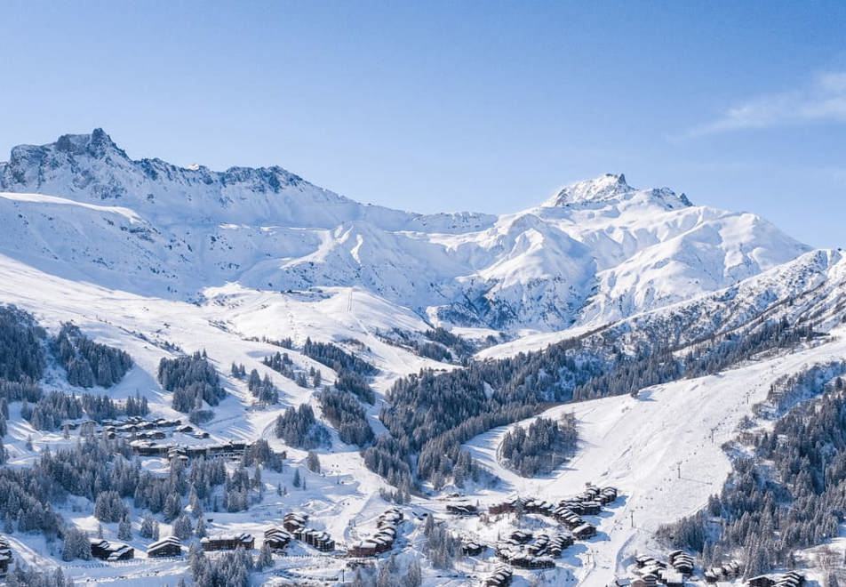 Valmorel aerial view (©JeromeCarret)