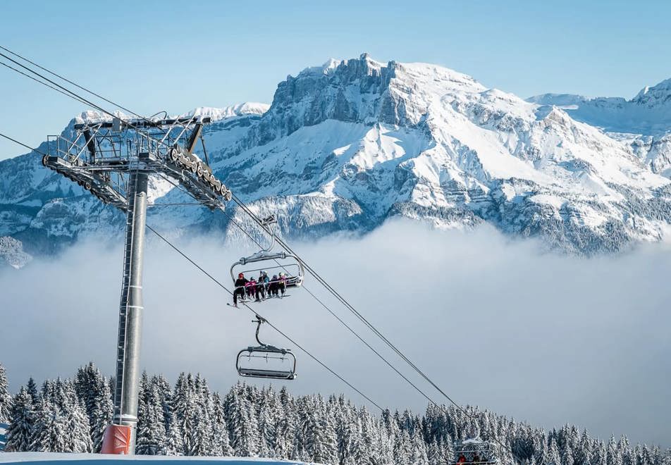 Combloux chairlift (©MarineMartin)