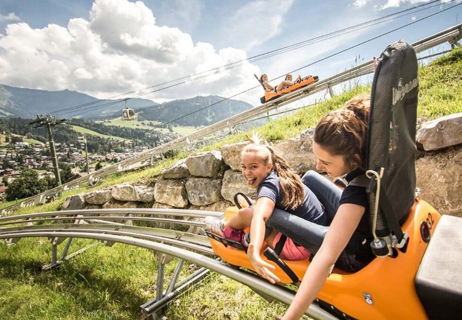 Megeve luge mountain coaster