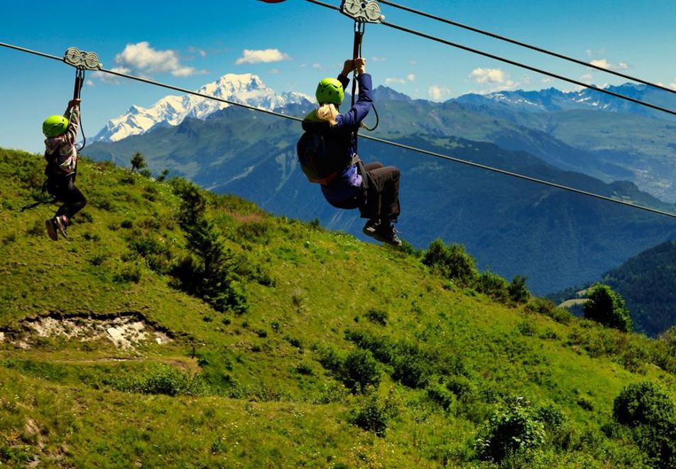 Valmorel zipline