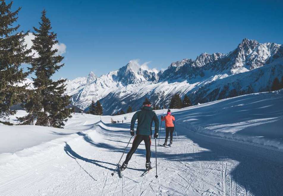 Les Houches nordic skiing