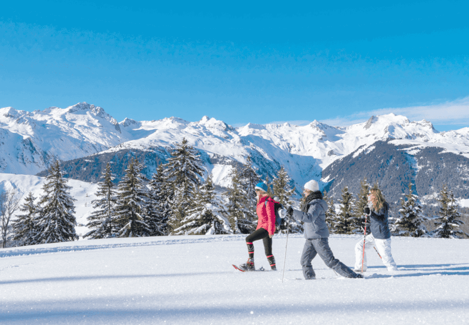 Valmorel snowshoeing (©Office De Tourisme)