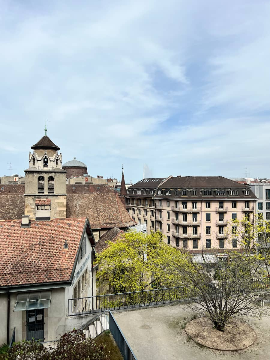 Geneva Old Town Rooftops