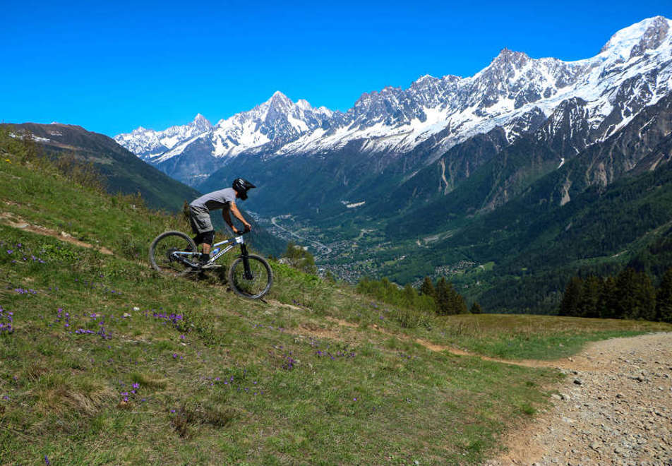 Les Houches mountain biking