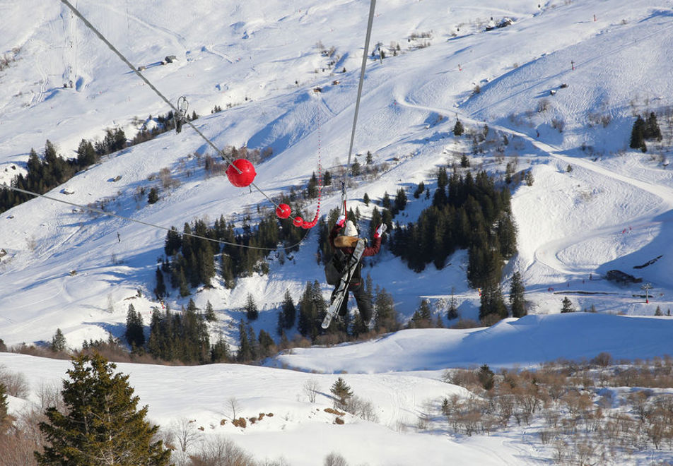 Valmorel zipline